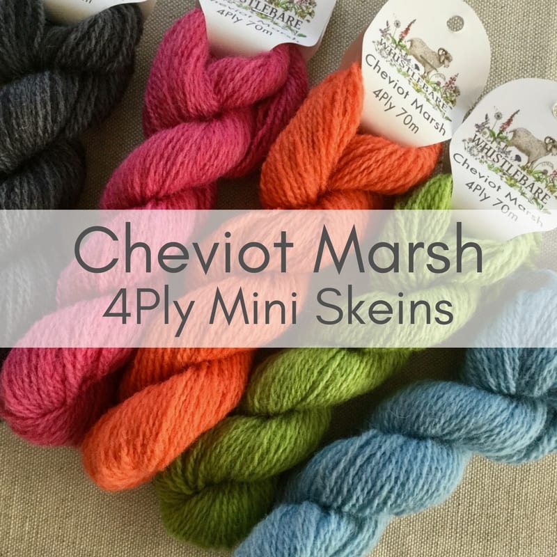 Cheviot Marsh - 4 Ply (mini skein)