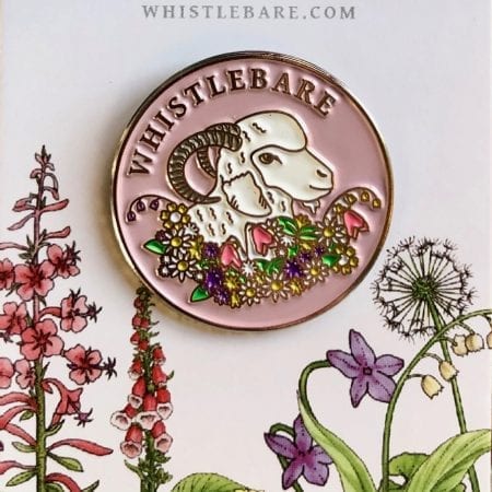 Pin Badge on Card