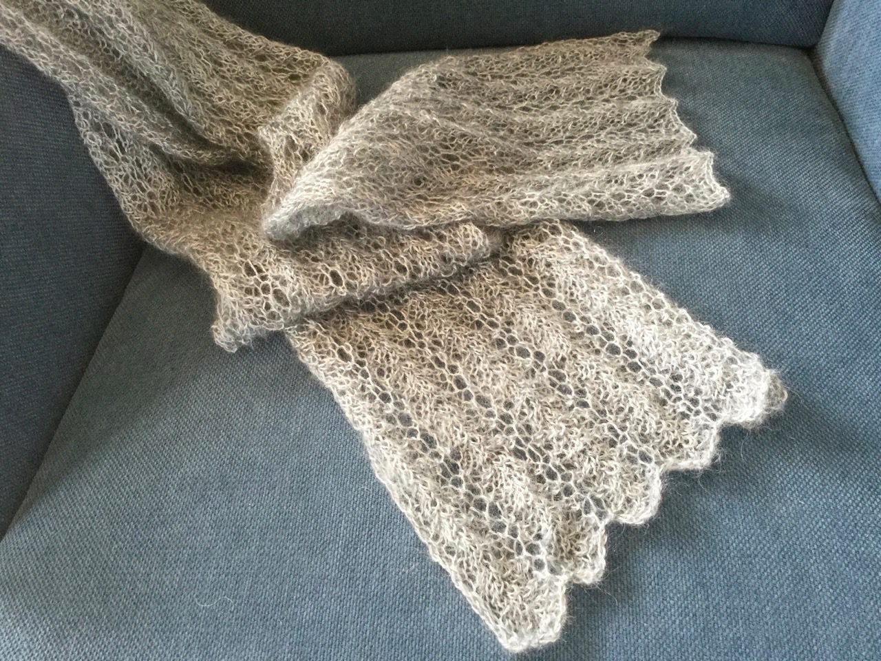 Fine Vine Lace Scarf