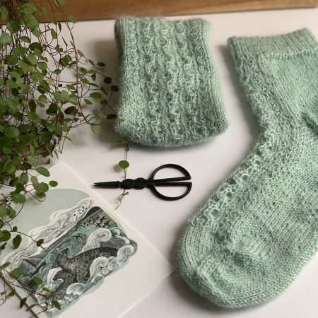 Scribbly Gum Socks by Helen Stewart  - Curious Handmade