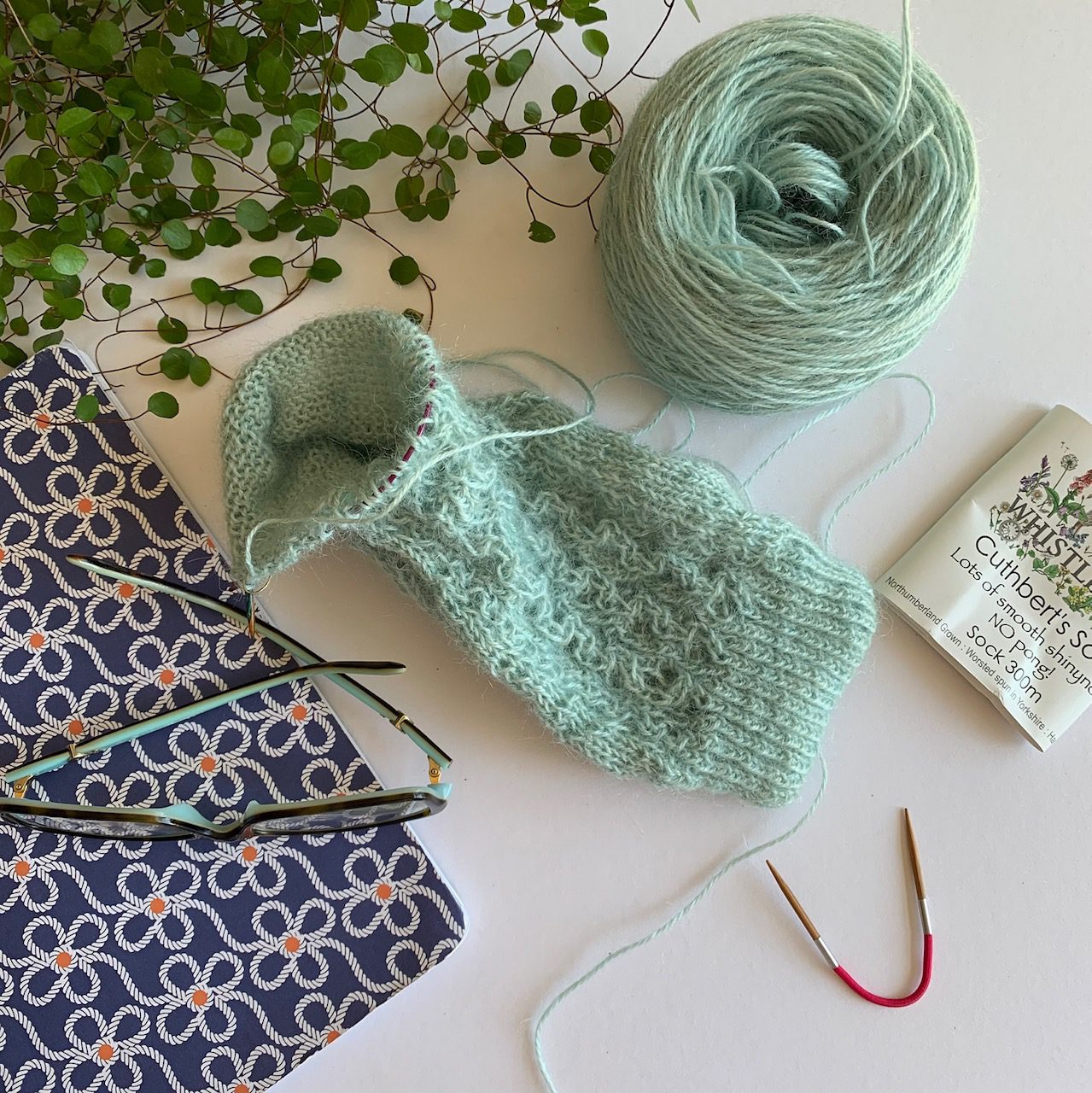 Scribbly Gum Socks by Helen Stewart - Curious Handmade - Image 3
