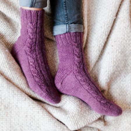Roots socks by Clare Mountain Manipon