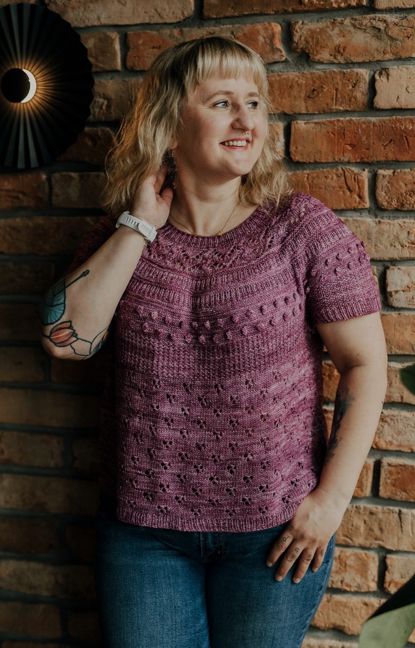 Heart Warmer Tee by Justyna Lorkowska
