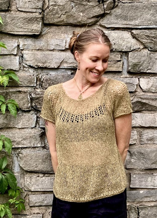 Honey Bee Tee © This.Bird.Knits