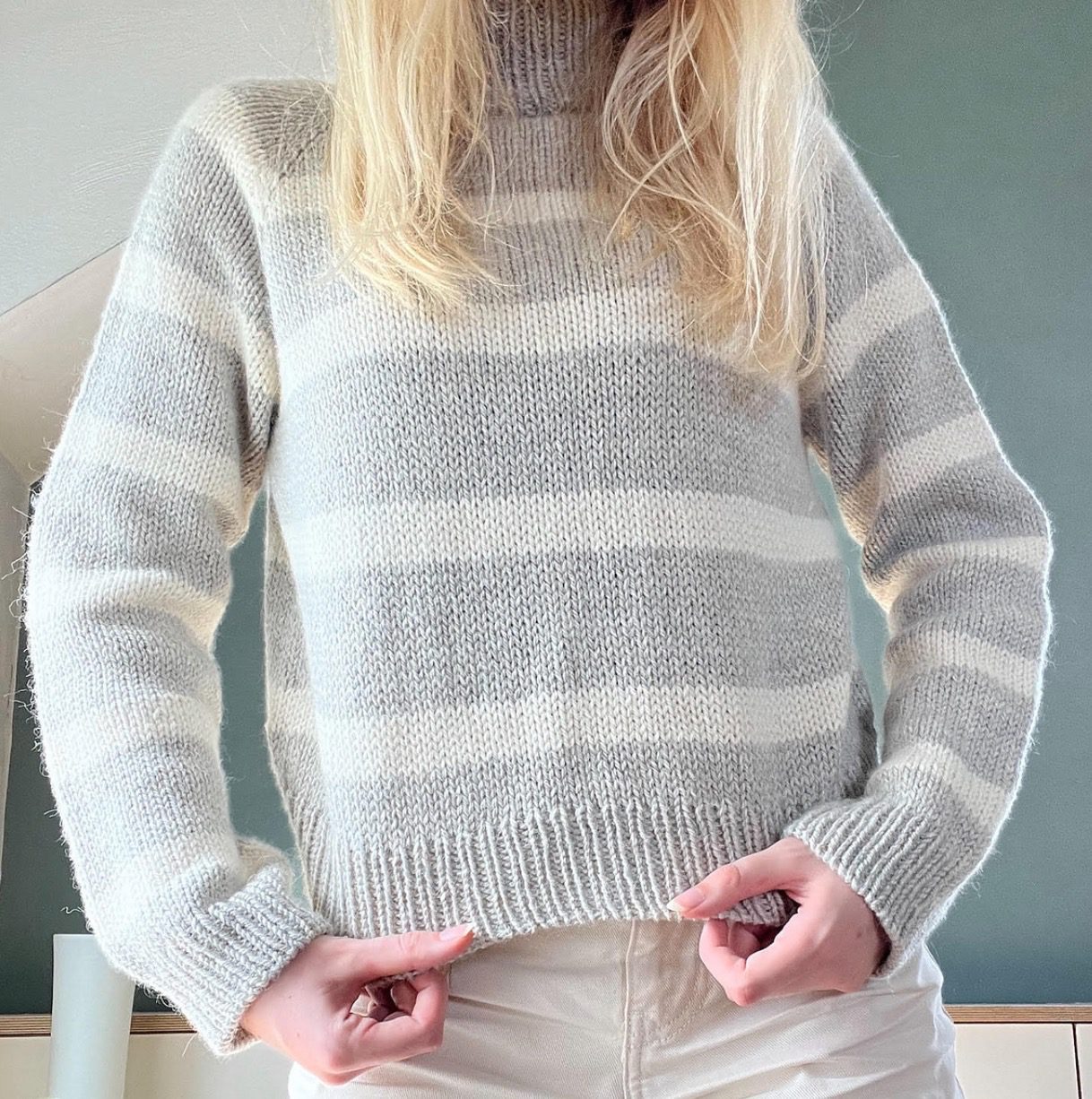 Step by Step Sweater by Florence Miller