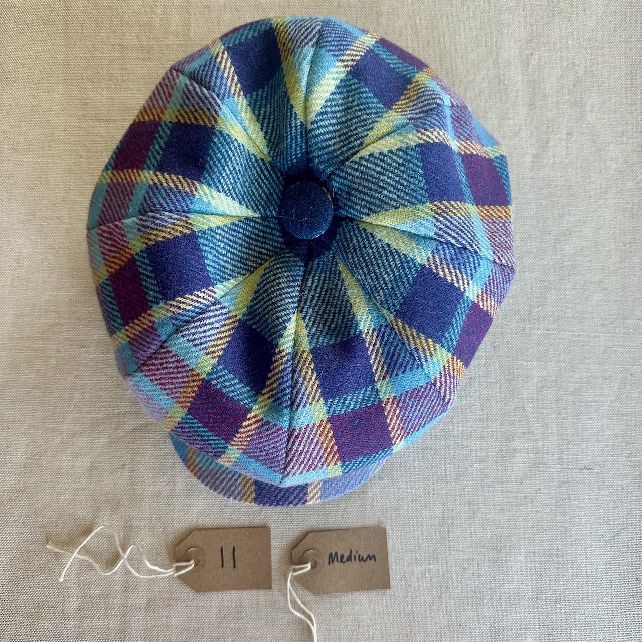 Whistlebare Tweed Baker Boy Cap