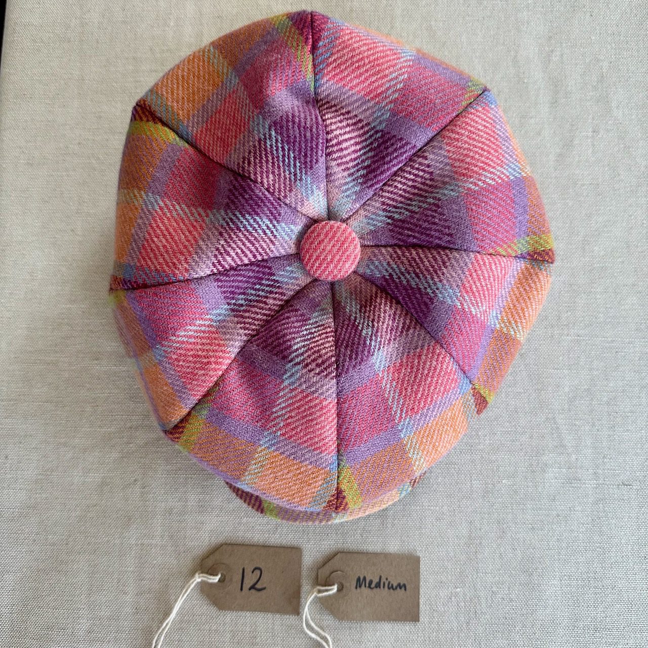 Whistlebare Tweed Baker Boy Cap