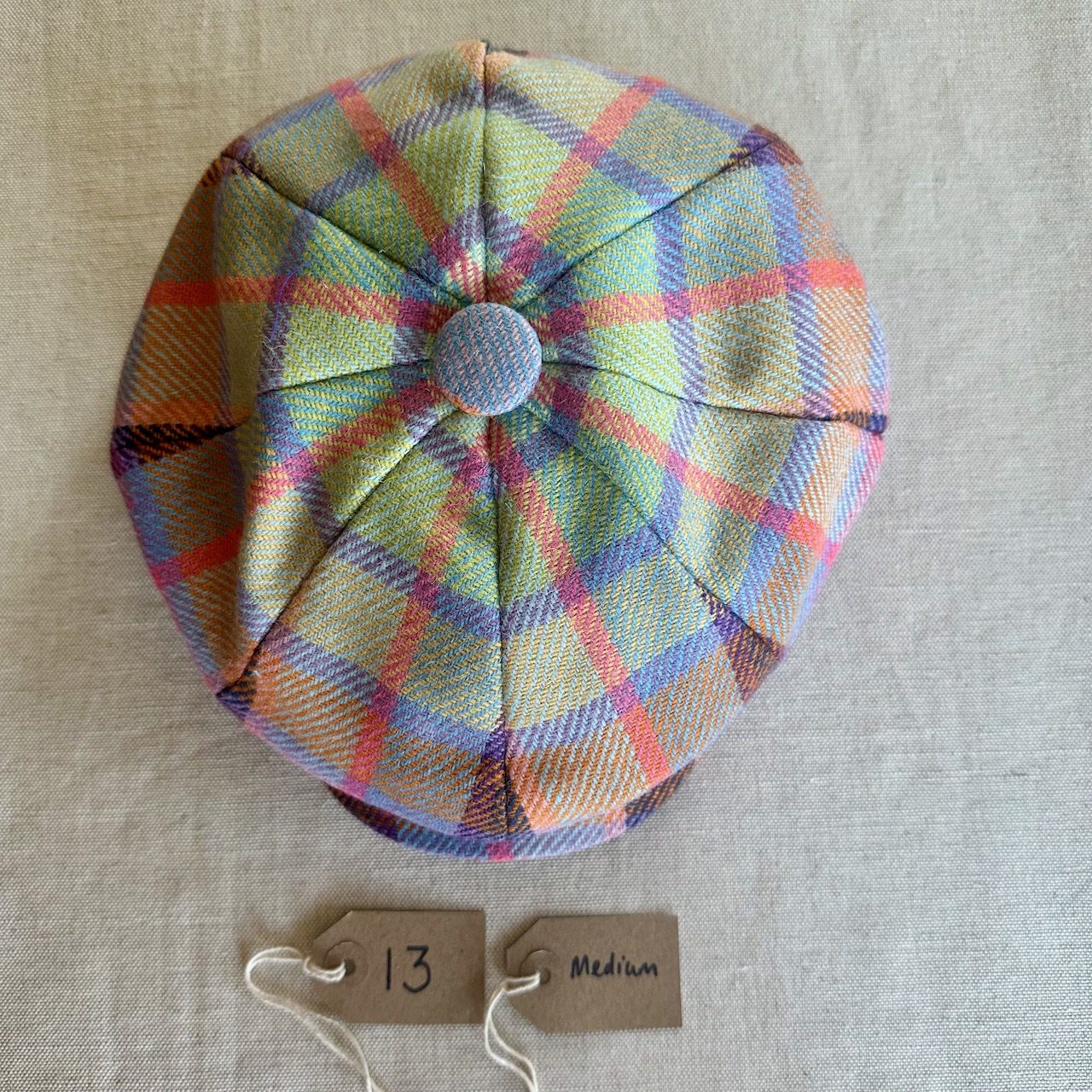 Whistlebare Tweed Baker Boy Cap