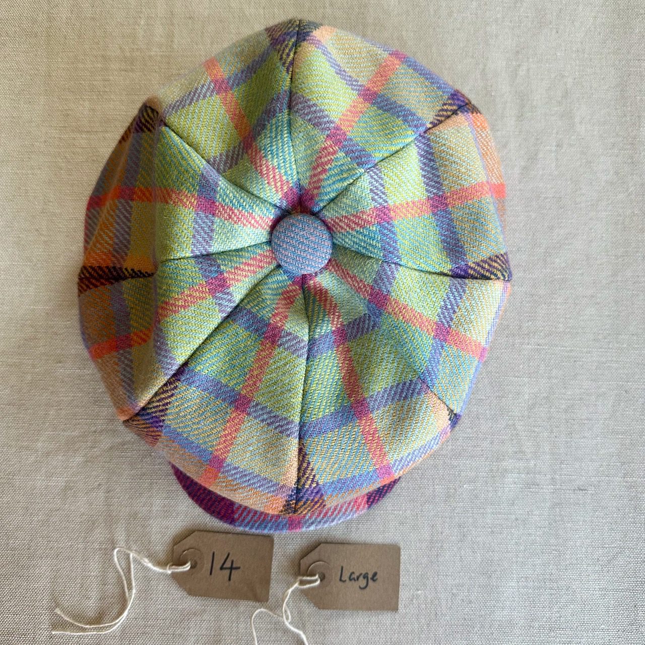 Whistlebare Tweed Baker Boy Cap