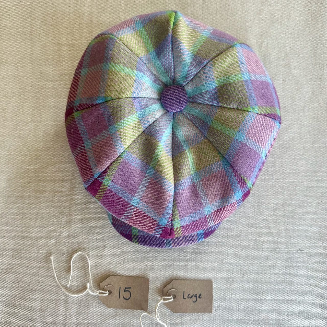 Whistlebare Tweed Baker Boy Cap