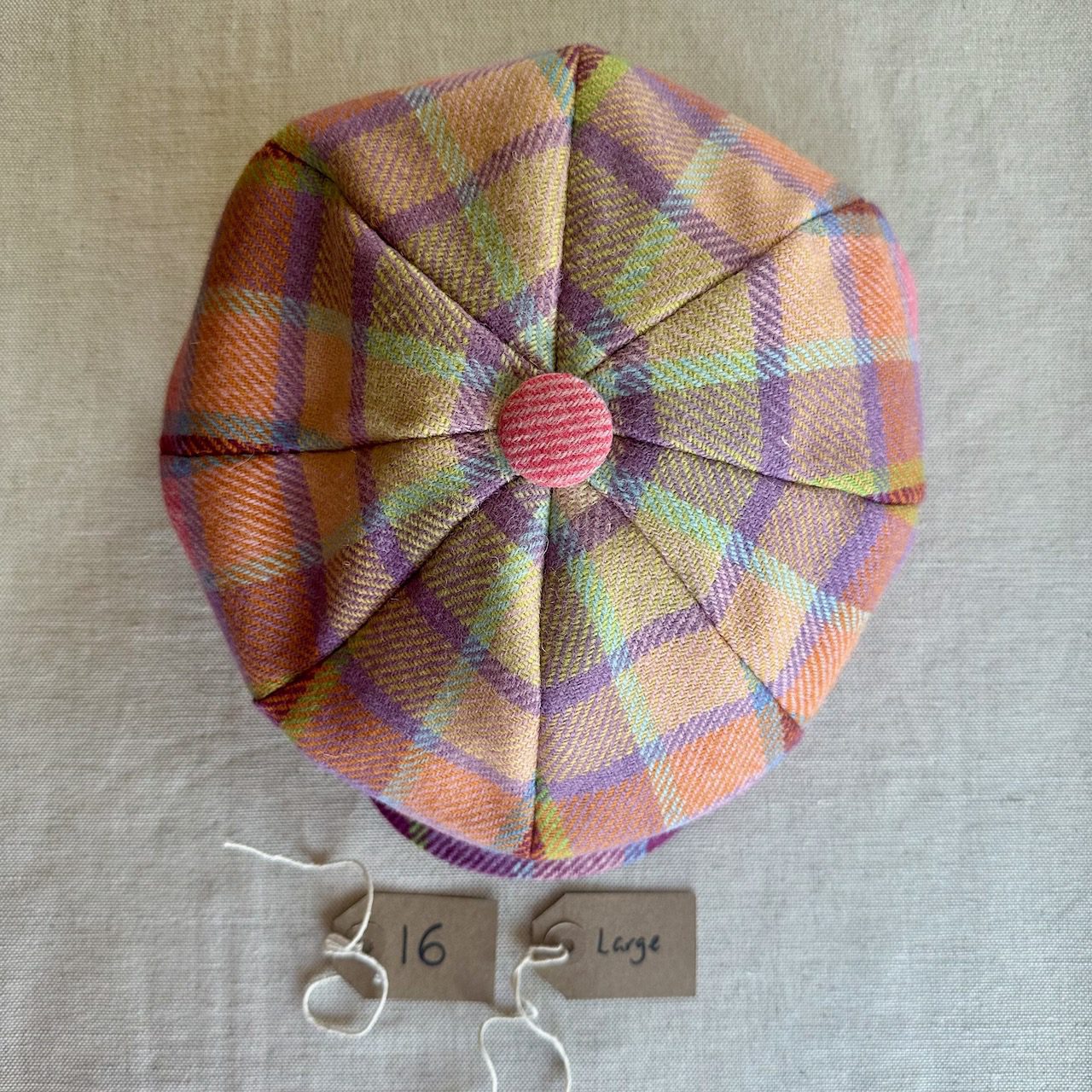 Whistlebare Tweed Baker Boy Cap