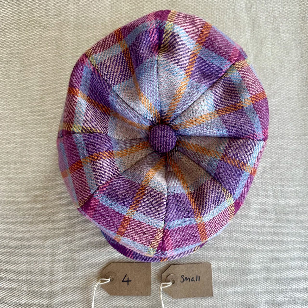 Whistlebare Tweed Baker Boy Cap