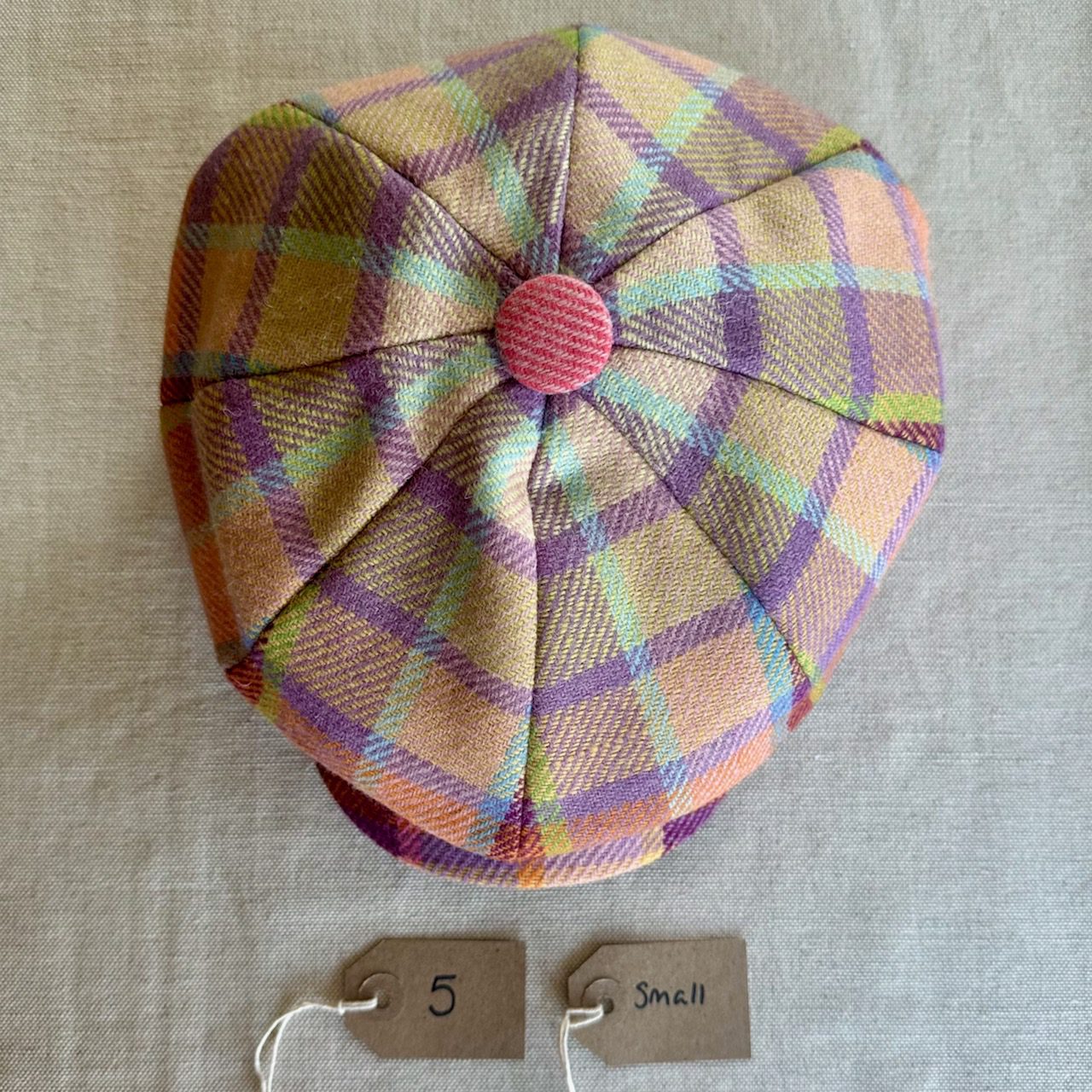Whistlebare Tweed Baker Boy Cap