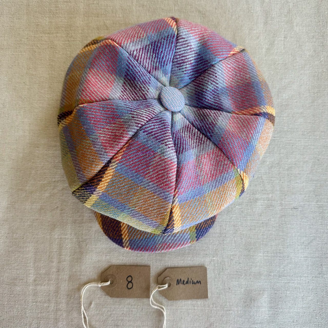 Whistlebare Tweed Baker Boy Cap