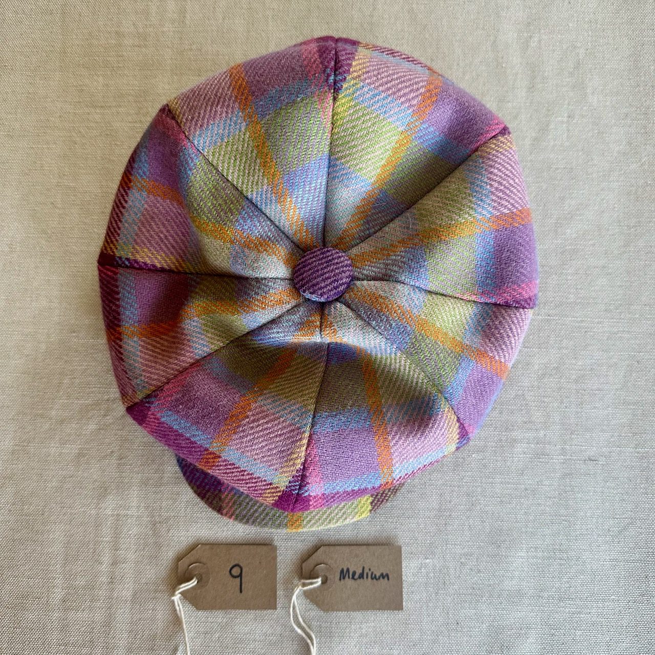 Whistlebare Tweed Baker Boy Cap