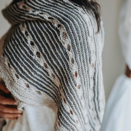Hip Stripes Shawl by Joji Locatelli